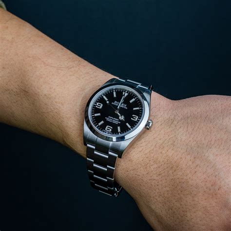 rolex explorer 36mm weight